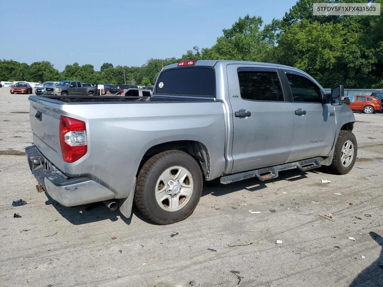 2015 Toyota Tundra Crewmax Sr5 VIN: 5TFDY5F1XFX431503 Lot: 65957084