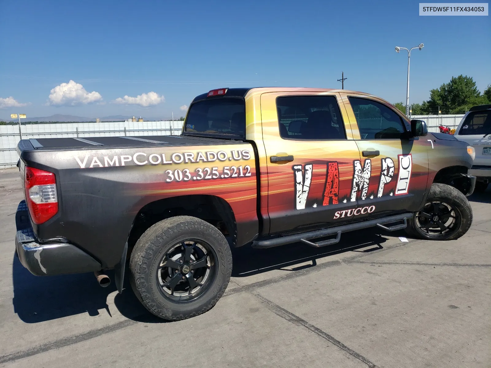 2015 Toyota Tundra Crewmax Sr5 VIN: 5TFDW5F11FX434053 Lot: 66815054