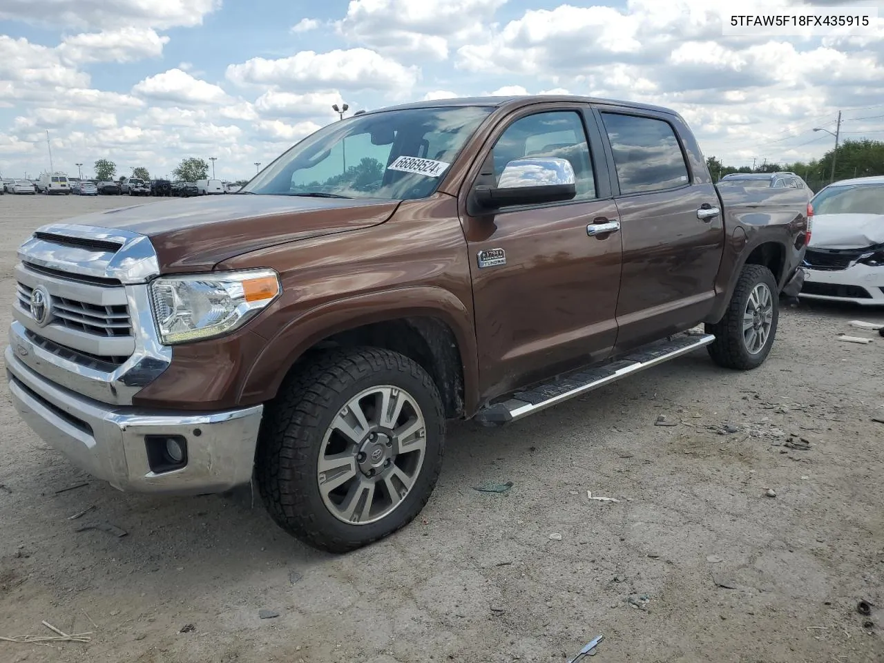 2015 Toyota Tundra Crewmax 1794 VIN: 5TFAW5F18FX435915 Lot: 66869524