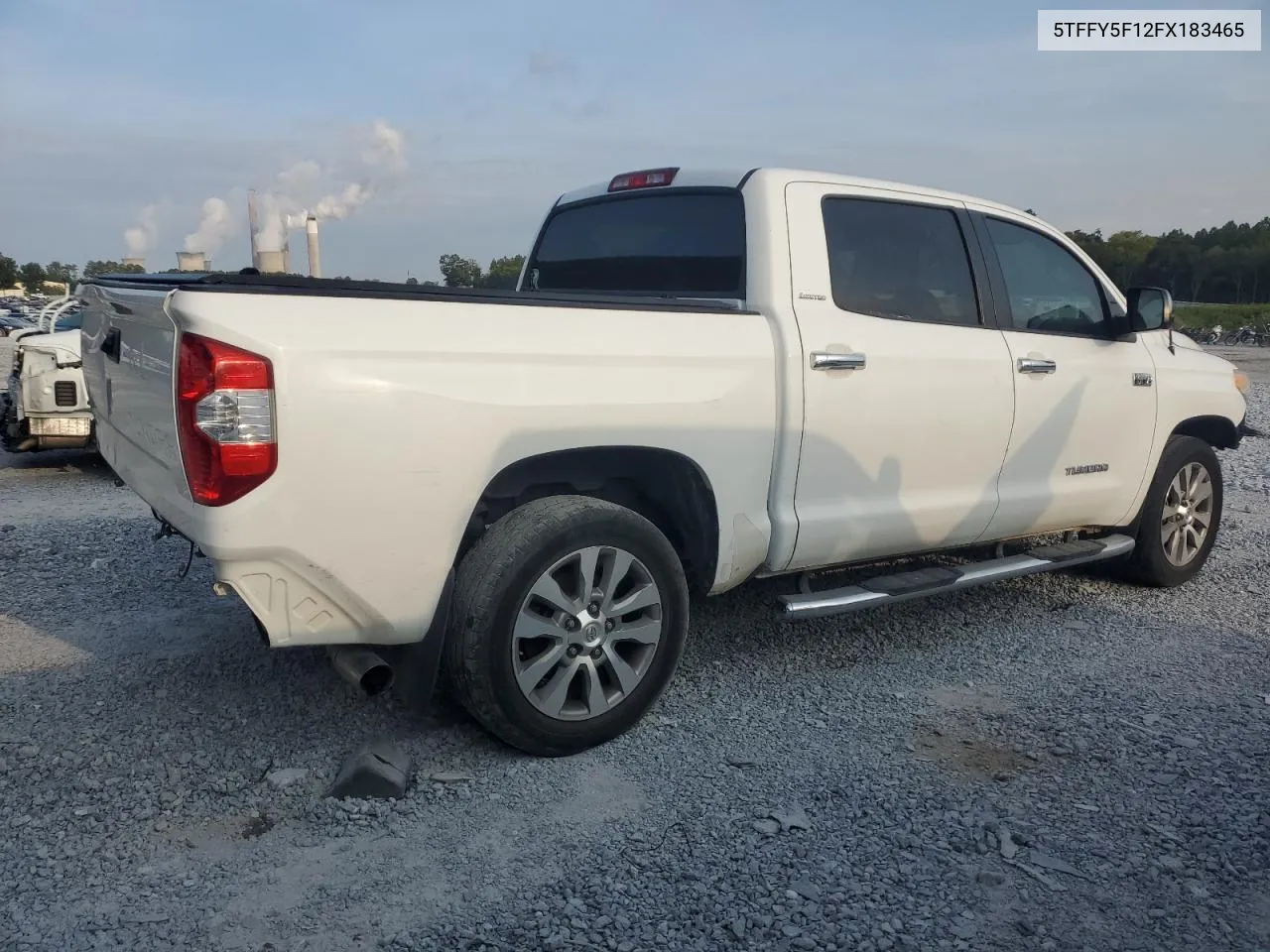 2015 Toyota Tundra Crewmax Limited VIN: 5TFFY5F12FX183465 Lot: 66974674