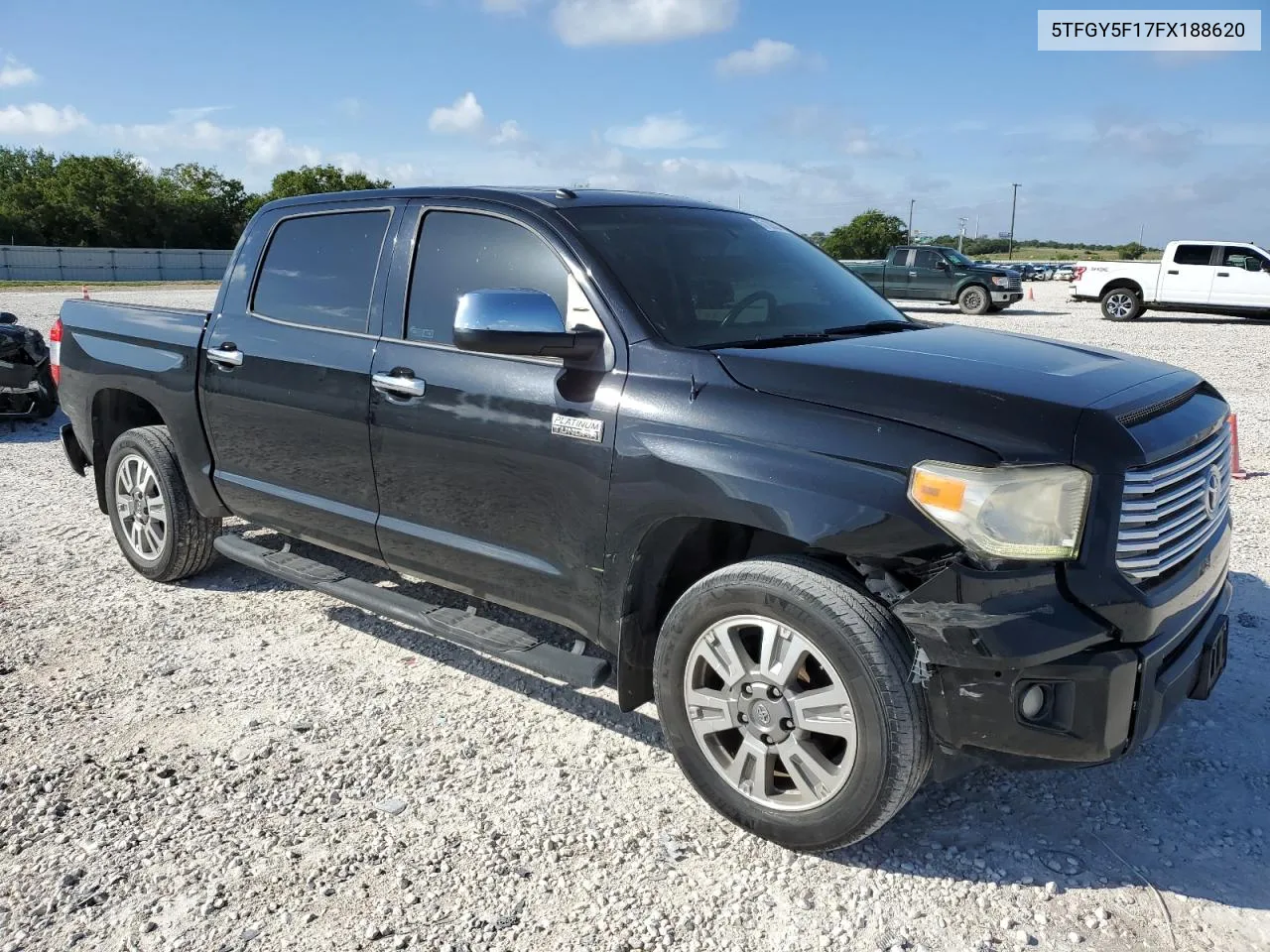 2015 Toyota Tundra Crewmax 1794 VIN: 5TFGY5F17FX188620 Lot: 67108524