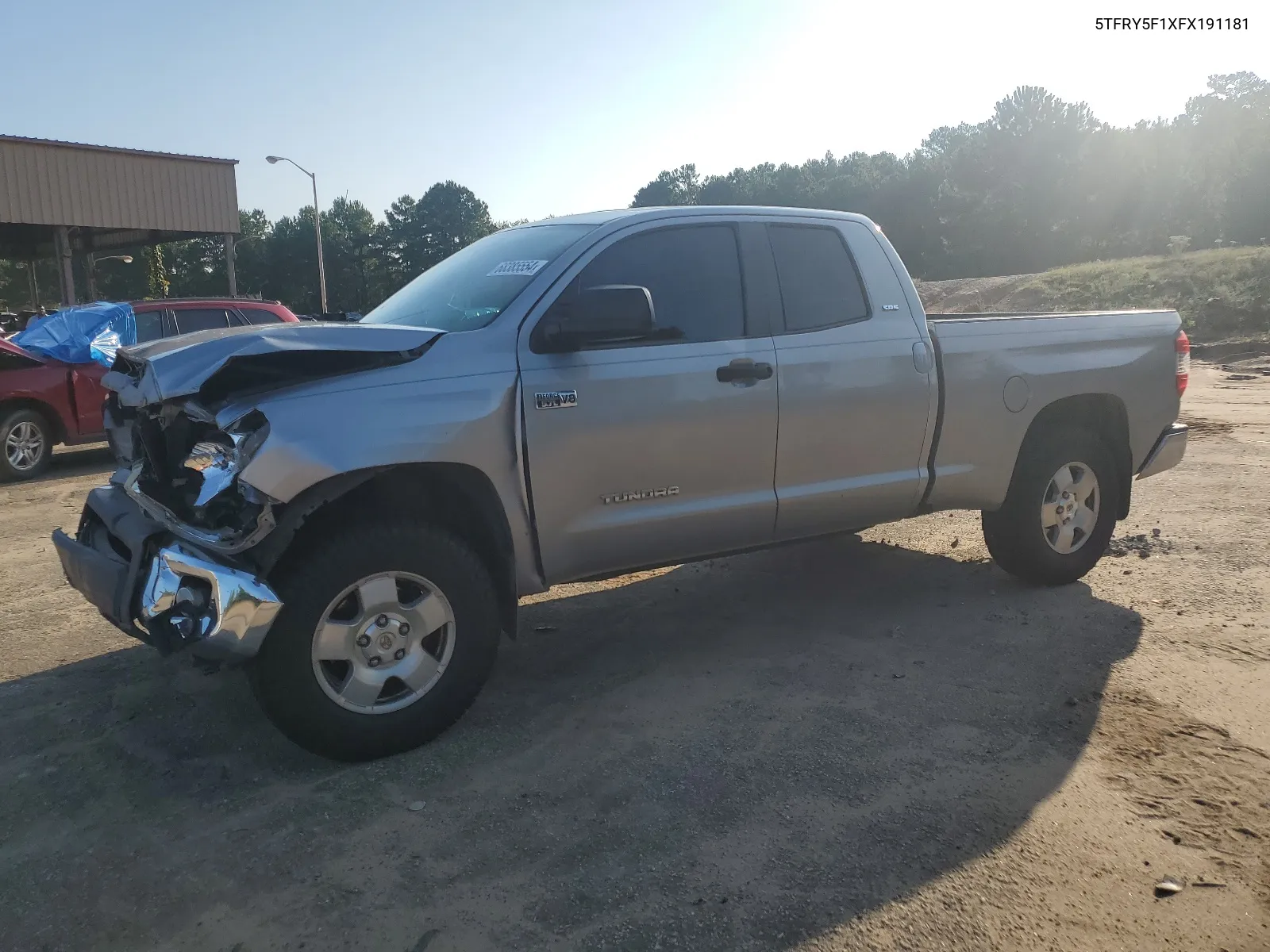 2015 Toyota Tundra Double Cab Sr VIN: 5TFRY5F1XFX191181 Lot: 68385554