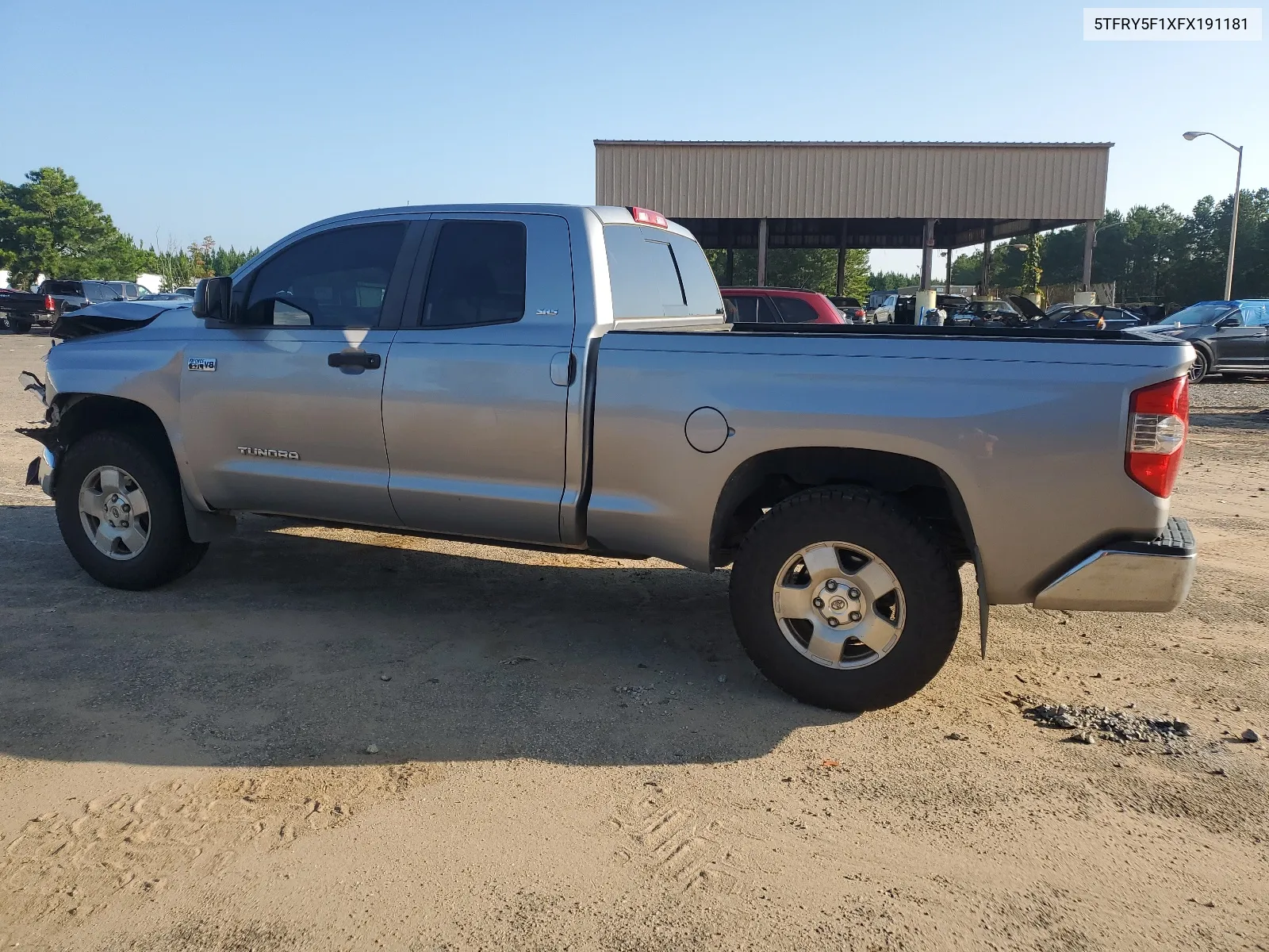 2015 Toyota Tundra Double Cab Sr VIN: 5TFRY5F1XFX191181 Lot: 68385554