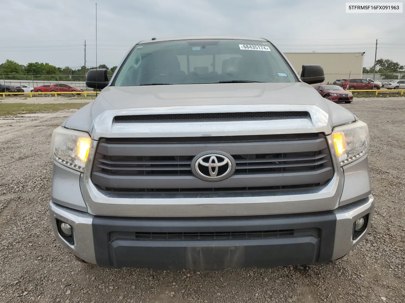 2015 Toyota Tundra Double Cab Sr VIN: 5TFRM5F16FX091963 Lot: 68435174