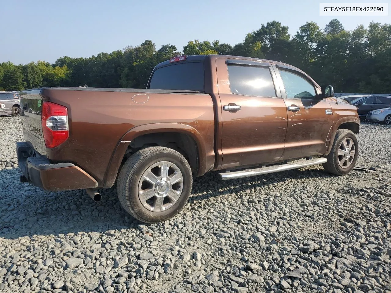 2015 Toyota Tundra Crewmax 1794 VIN: 5TFAY5F18FX422690 Lot: 68996964