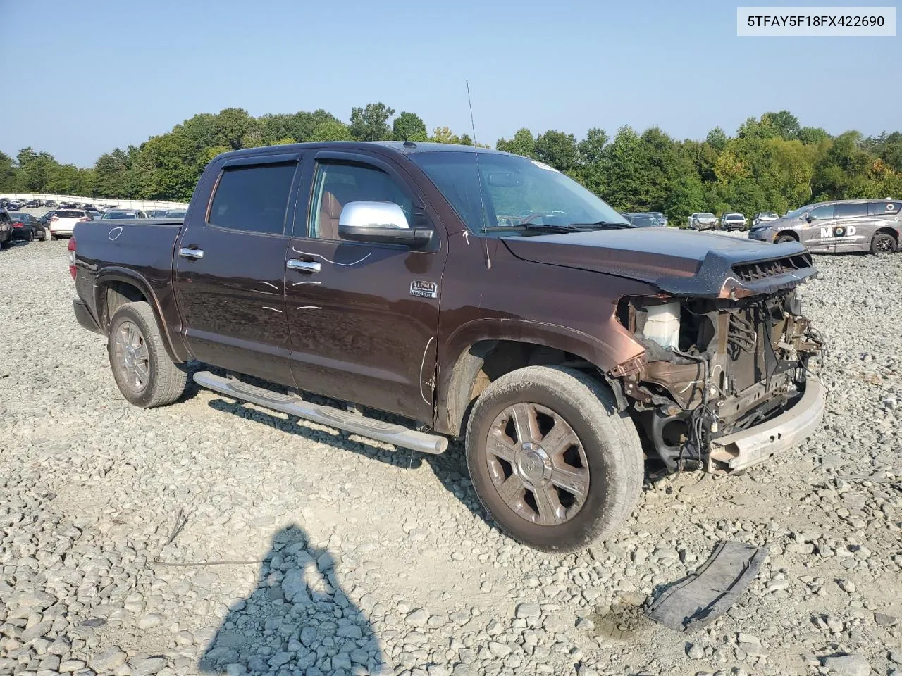 2015 Toyota Tundra Crewmax 1794 VIN: 5TFAY5F18FX422690 Lot: 68996964