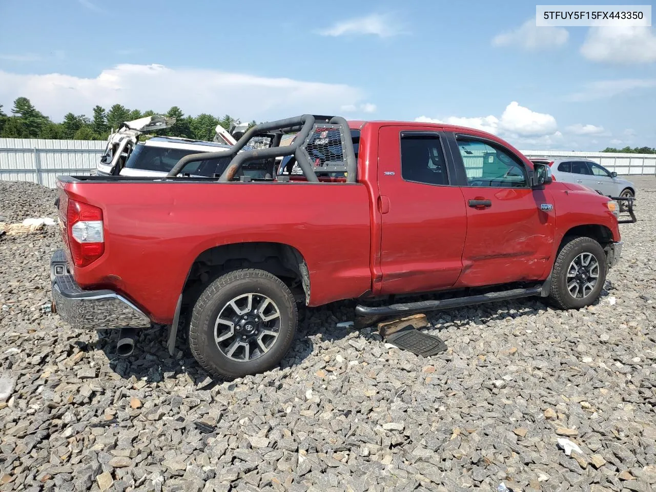 2015 Toyota Tundra Double Cab Sr VIN: 5TFUY5F15FX443350 Lot: 69041034