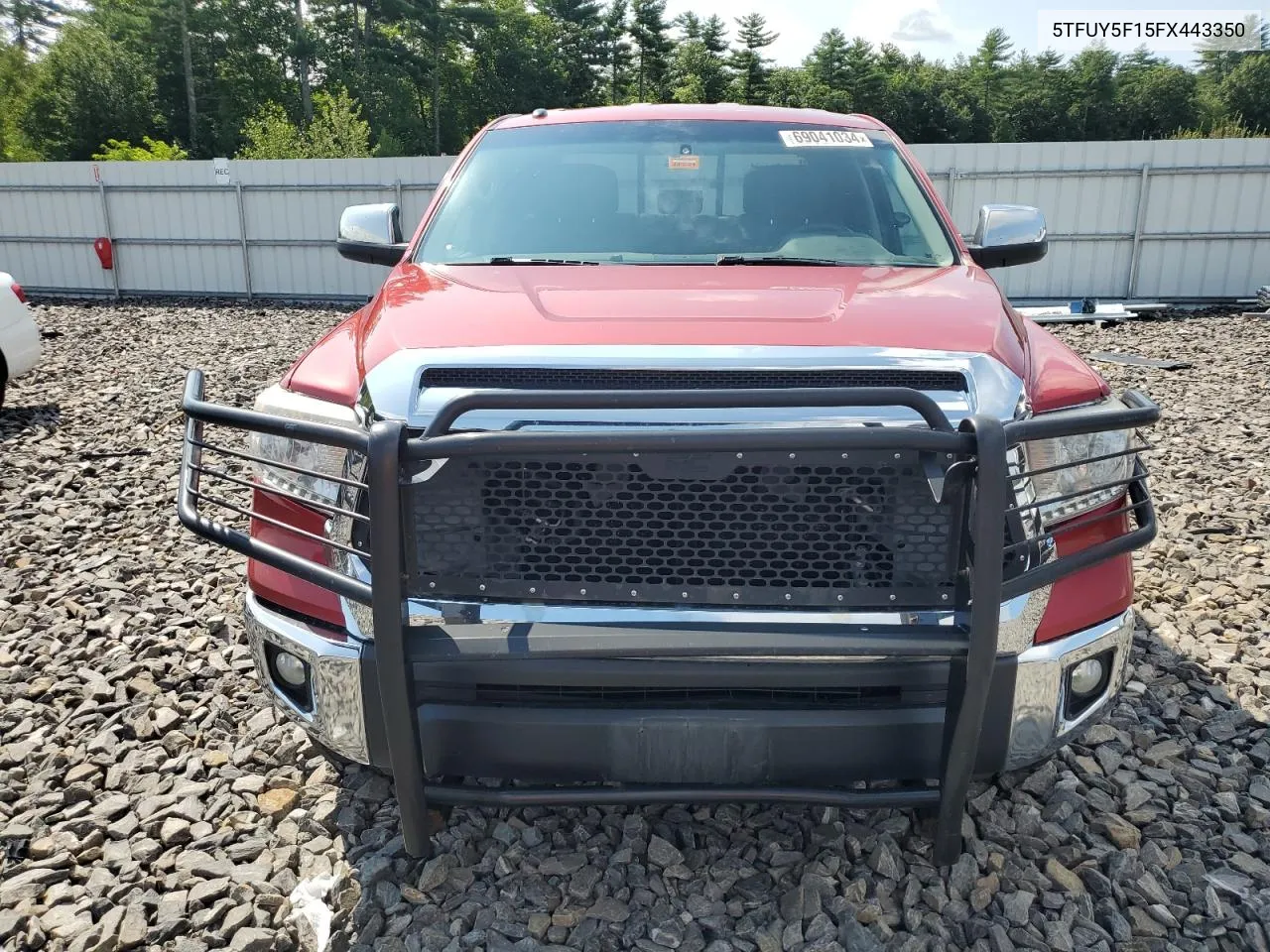 2015 Toyota Tundra Double Cab Sr VIN: 5TFUY5F15FX443350 Lot: 69041034