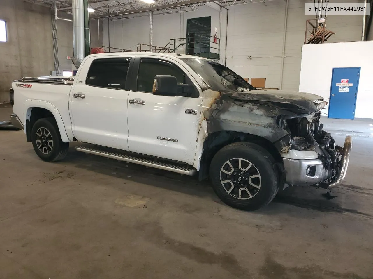 5TFDW5F11FX442931 2015 Toyota Tundra Crewmax Sr5