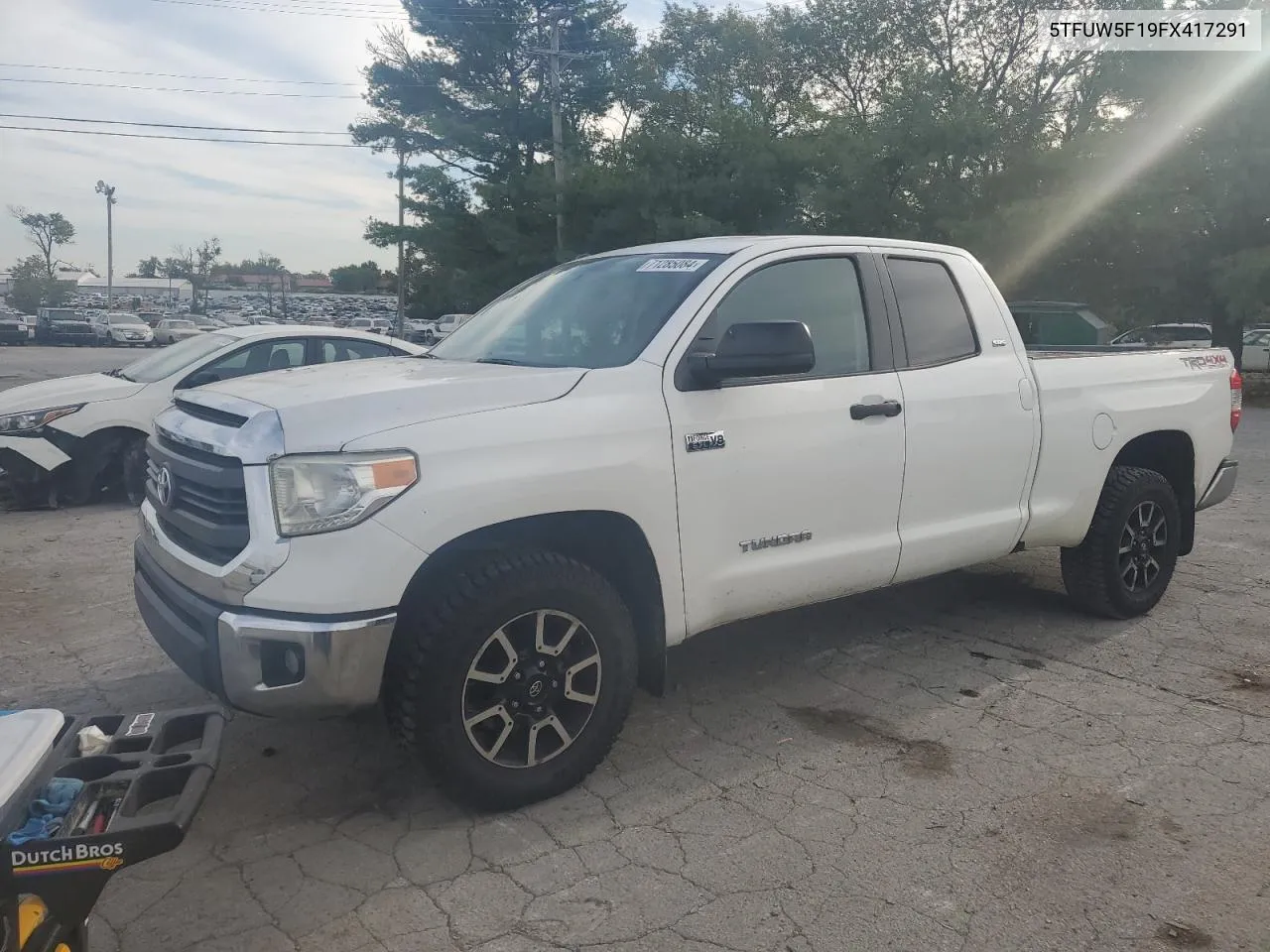 5TFUW5F19FX417291 2015 Toyota Tundra Double Cab Sr