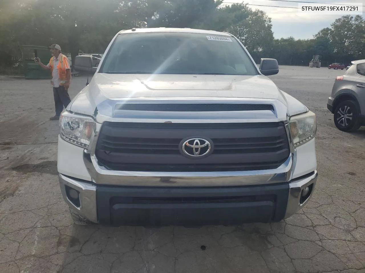 2015 Toyota Tundra Double Cab Sr VIN: 5TFUW5F19FX417291 Lot: 71285084