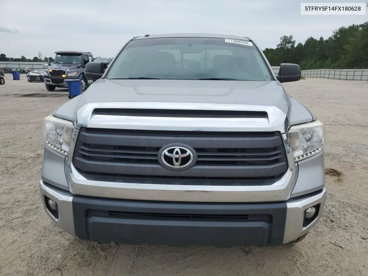 2015 Toyota Tundra Double Cab Sr VIN: 5TFRY5F14FX180628 Lot: 71360594