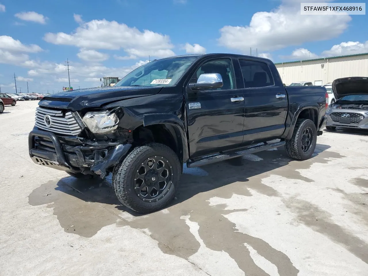 2015 Toyota Tundra Crewmax 1794 VIN: 5TFAW5F1XFX468916 Lot: 71393304