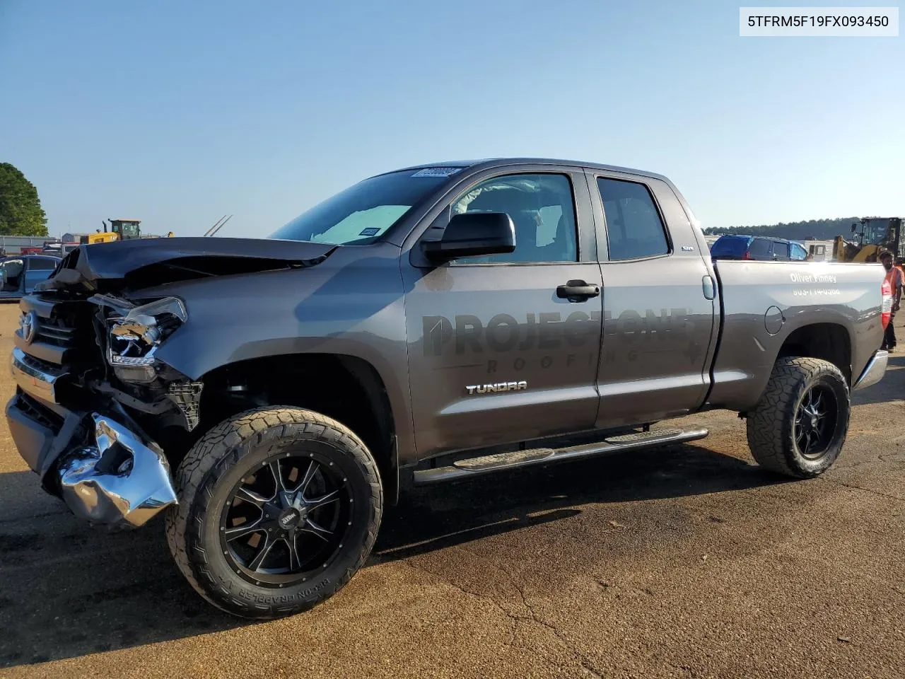 2015 Toyota Tundra Double Cab Sr VIN: 5TFRM5F19FX093450 Lot: 72200094