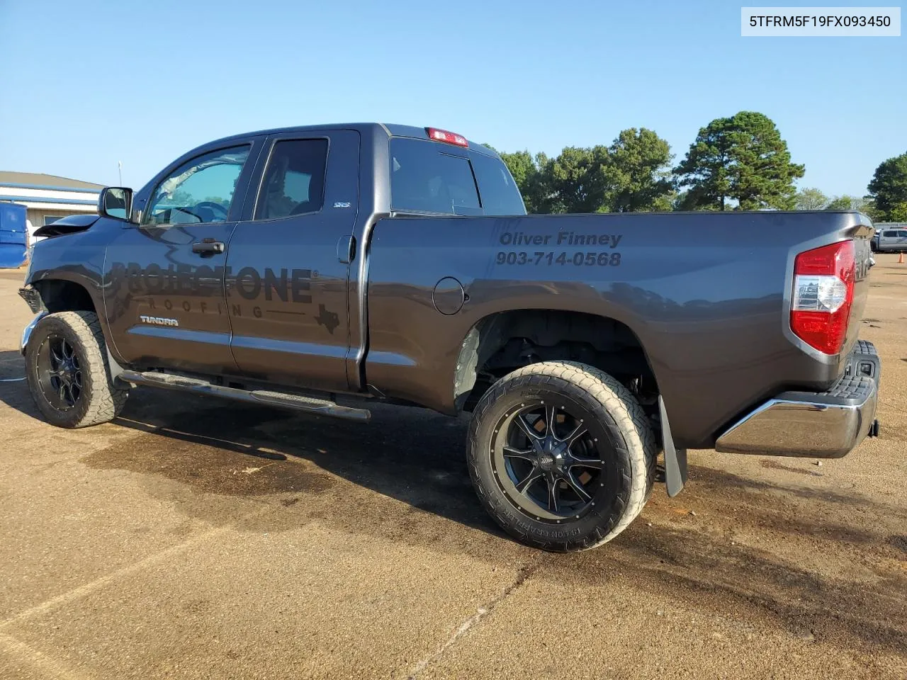 5TFRM5F19FX093450 2015 Toyota Tundra Double Cab Sr