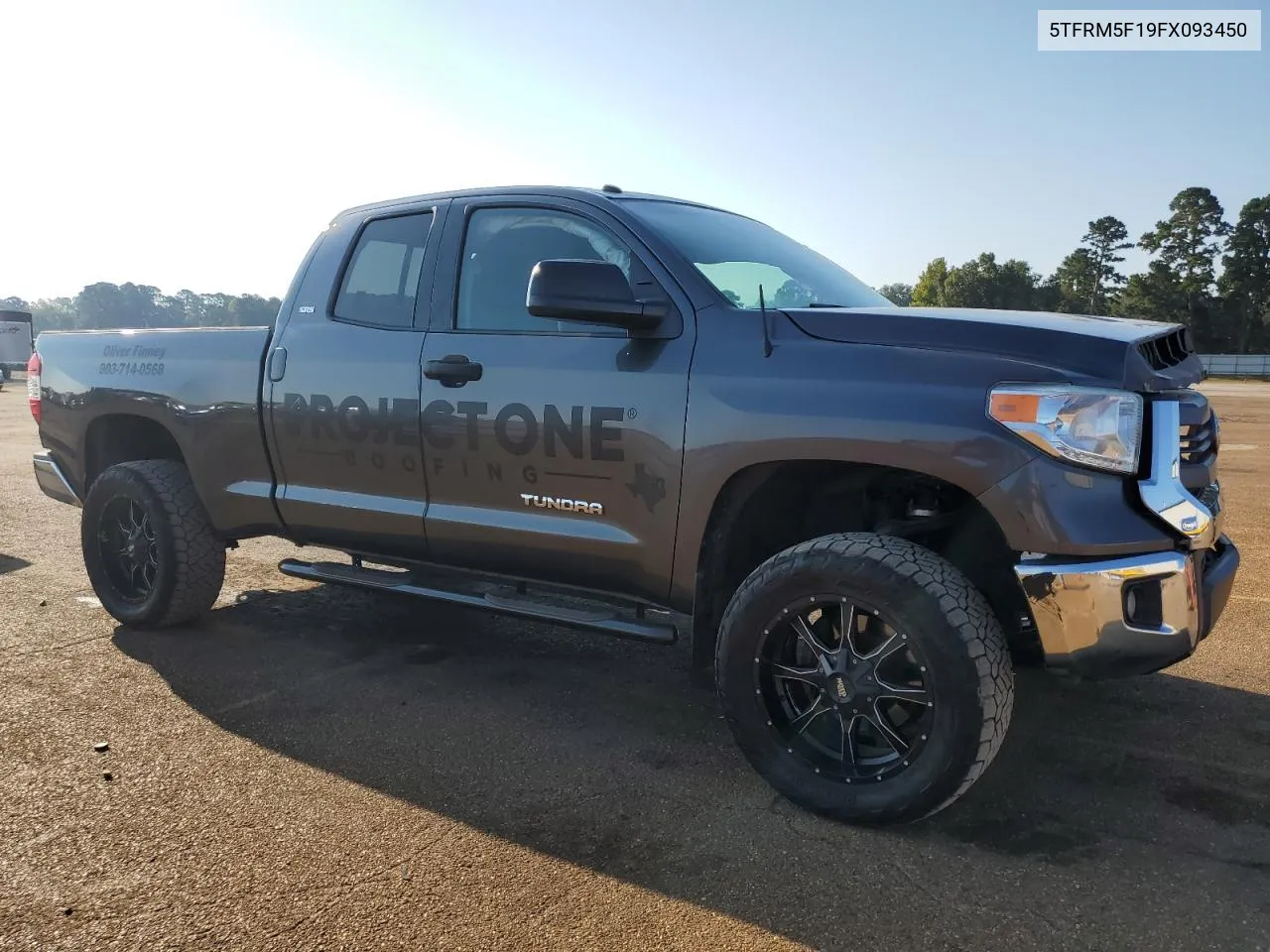 5TFRM5F19FX093450 2015 Toyota Tundra Double Cab Sr