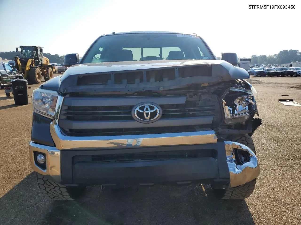 2015 Toyota Tundra Double Cab Sr VIN: 5TFRM5F19FX093450 Lot: 72200094