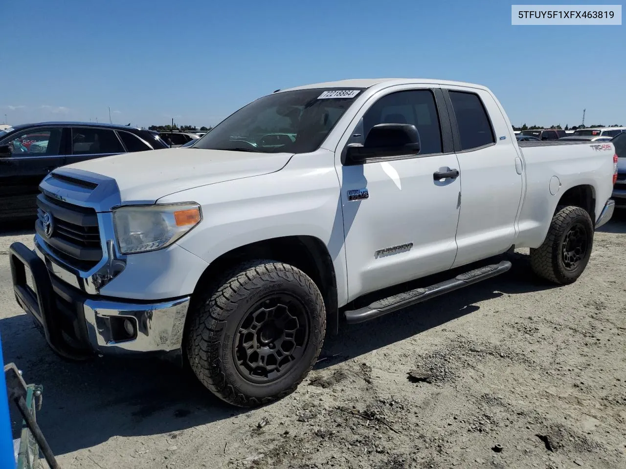 2015 Toyota Tundra Double Cab Sr VIN: 5TFUY5F1XFX463819 Lot: 72218864