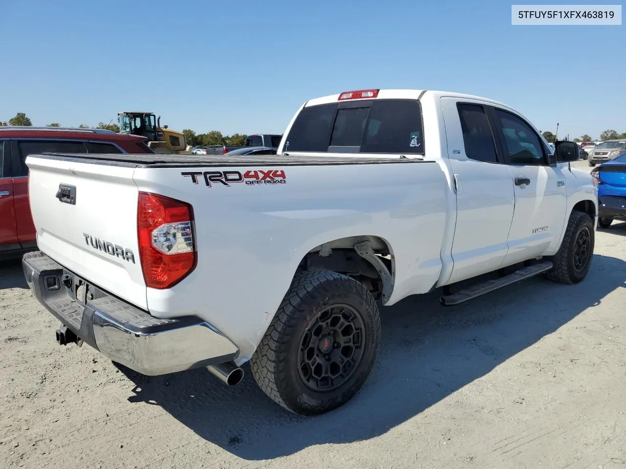 2015 Toyota Tundra Double Cab Sr VIN: 5TFUY5F1XFX463819 Lot: 72218864