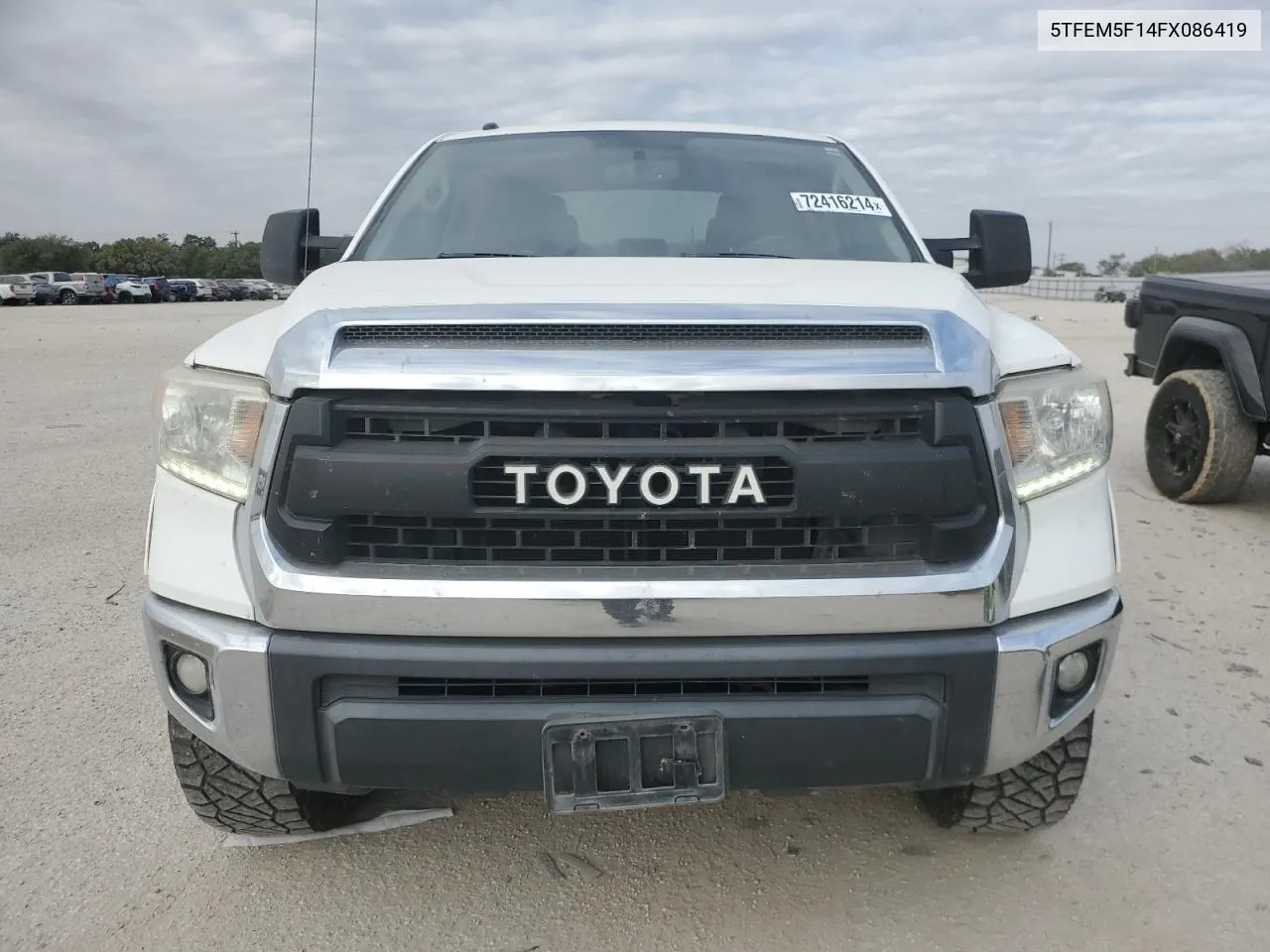 2015 Toyota Tundra Crewmax Sr5 VIN: 5TFEM5F14FX086419 Lot: 72416214