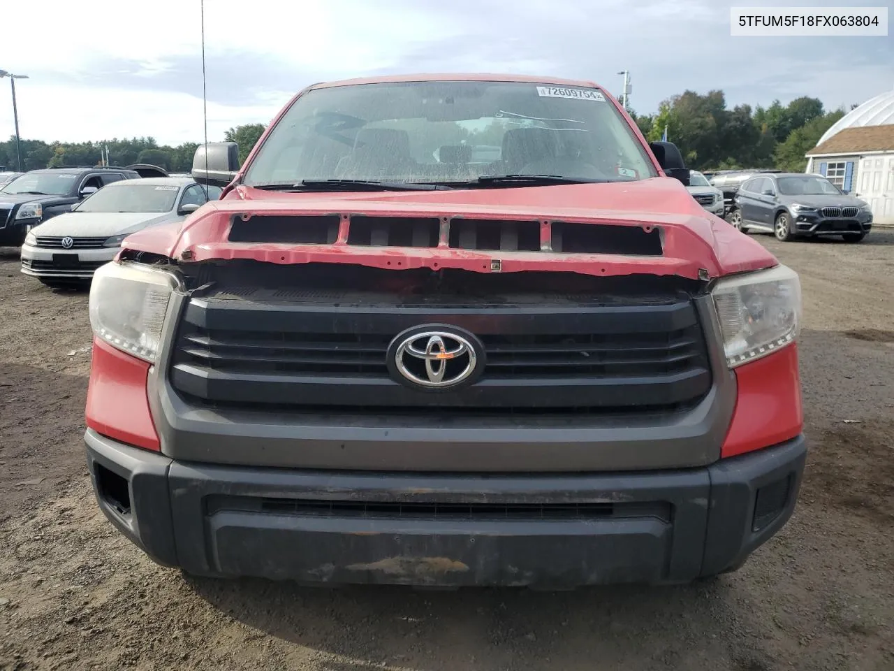 5TFUM5F18FX063804 2015 Toyota Tundra Double Cab Sr