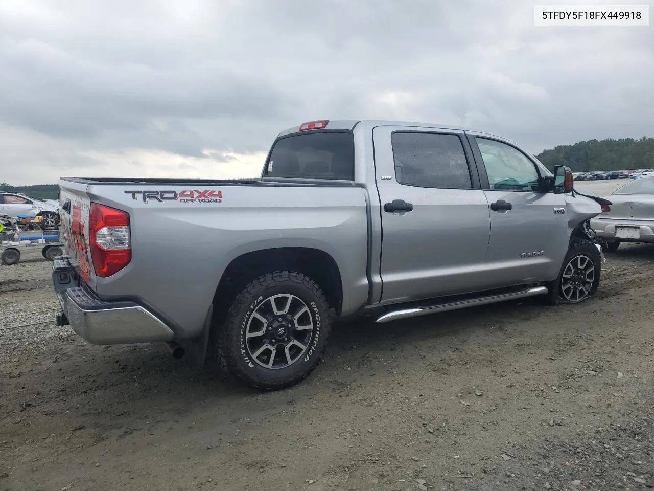 2015 Toyota Tundra Crewmax Sr5 VIN: 5TFDY5F18FX449918 Lot: 72783304