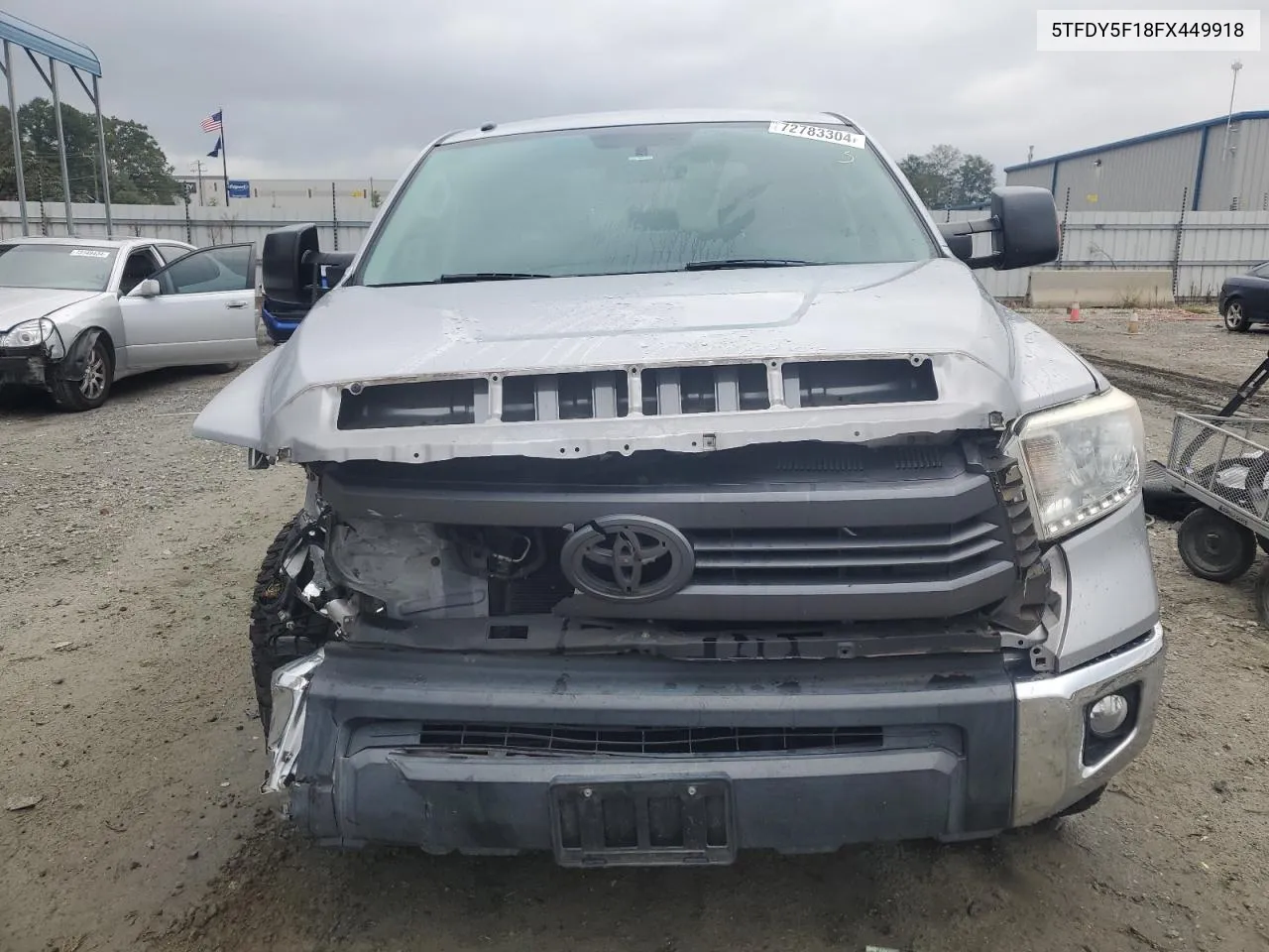 2015 Toyota Tundra Crewmax Sr5 VIN: 5TFDY5F18FX449918 Lot: 72783304