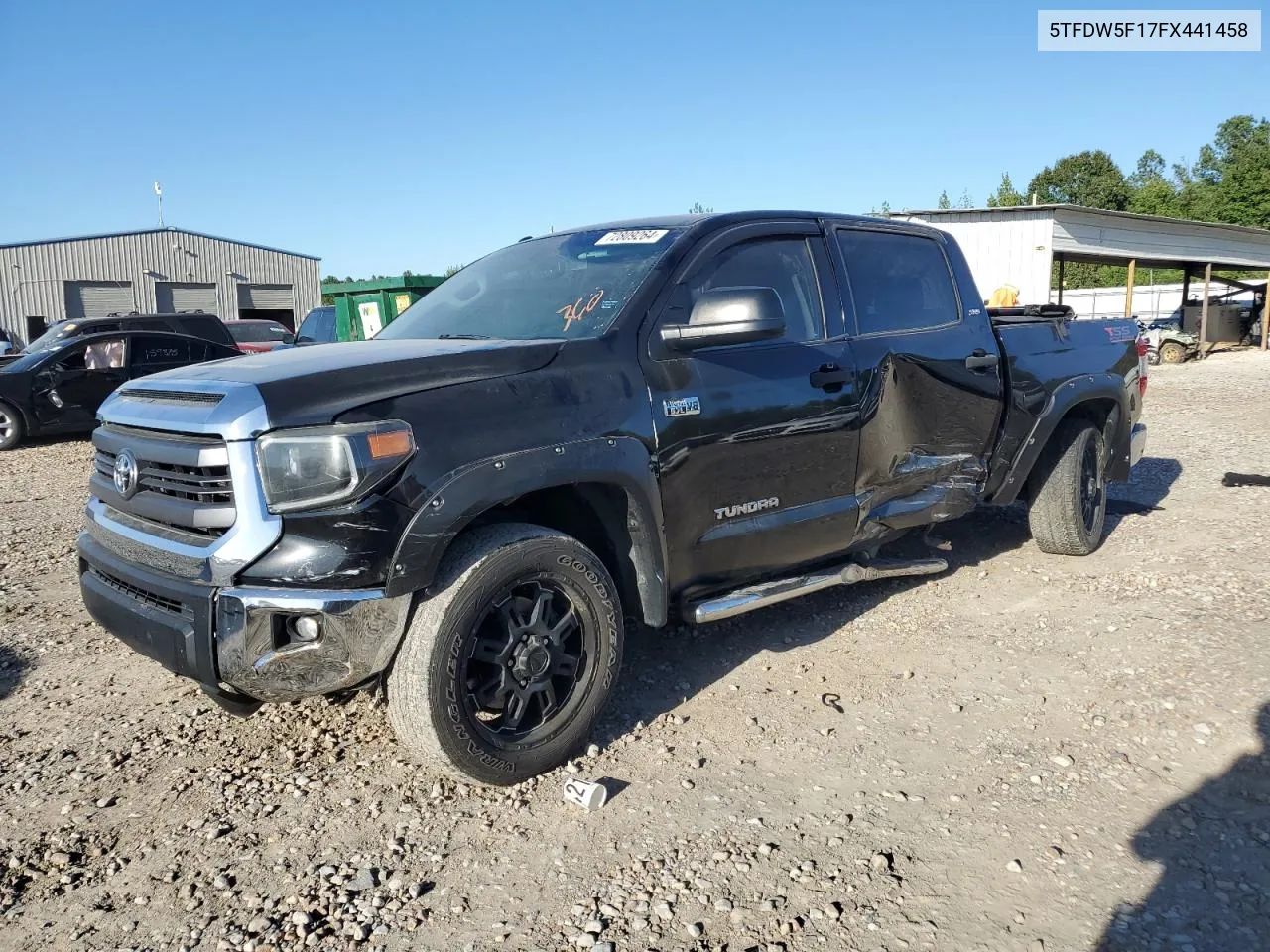 5TFDW5F17FX441458 2015 Toyota Tundra Crewmax Sr5