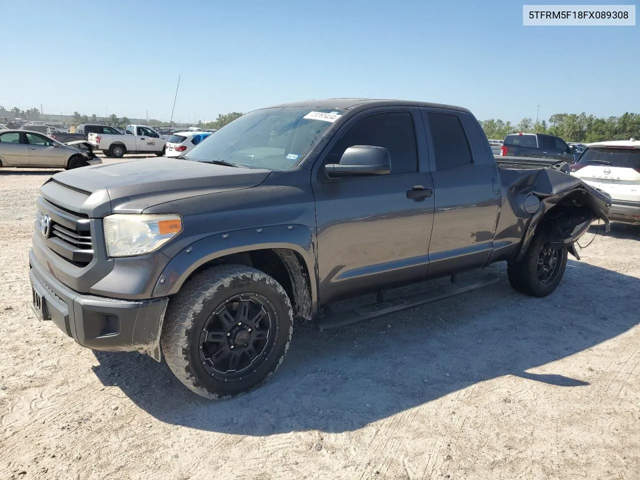 2015 Toyota Tundra Double Cab Sr VIN: 5TFRM5F18FX089308 Lot: 73281434