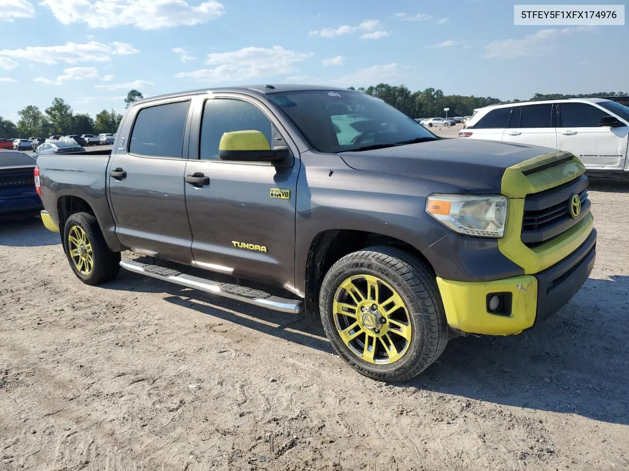 2015 Toyota Tundra Crewmax Sr5 VIN: 5TFEY5F1XFX174976 Lot: 73349754