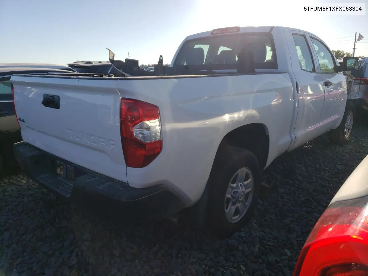 2015 Toyota Tundra Double Cab Sr VIN: 5TFUM5F1XFX063304 Lot: 73468794