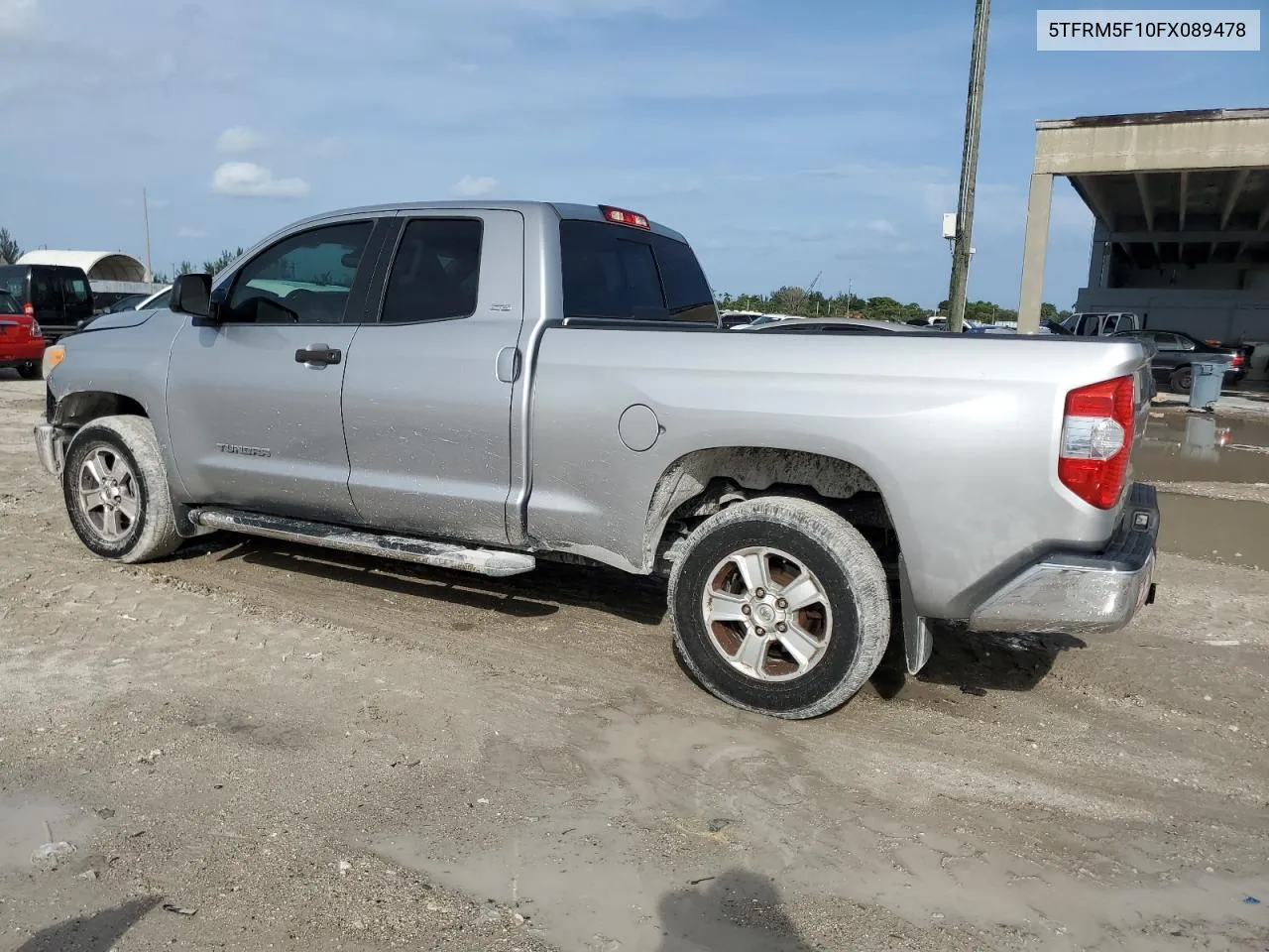 2015 Toyota Tundra Double Cab Sr VIN: 5TFRM5F10FX089478 Lot: 73588494