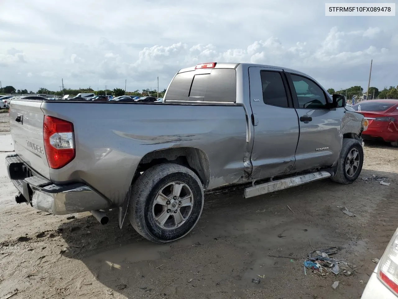 2015 Toyota Tundra Double Cab Sr VIN: 5TFRM5F10FX089478 Lot: 73588494