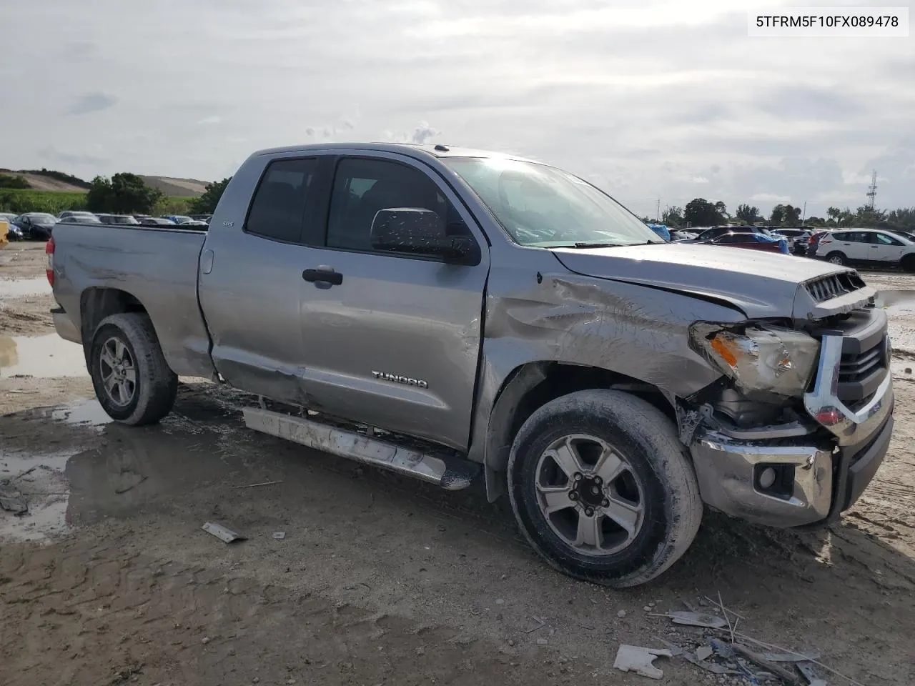 2015 Toyota Tundra Double Cab Sr VIN: 5TFRM5F10FX089478 Lot: 73588494