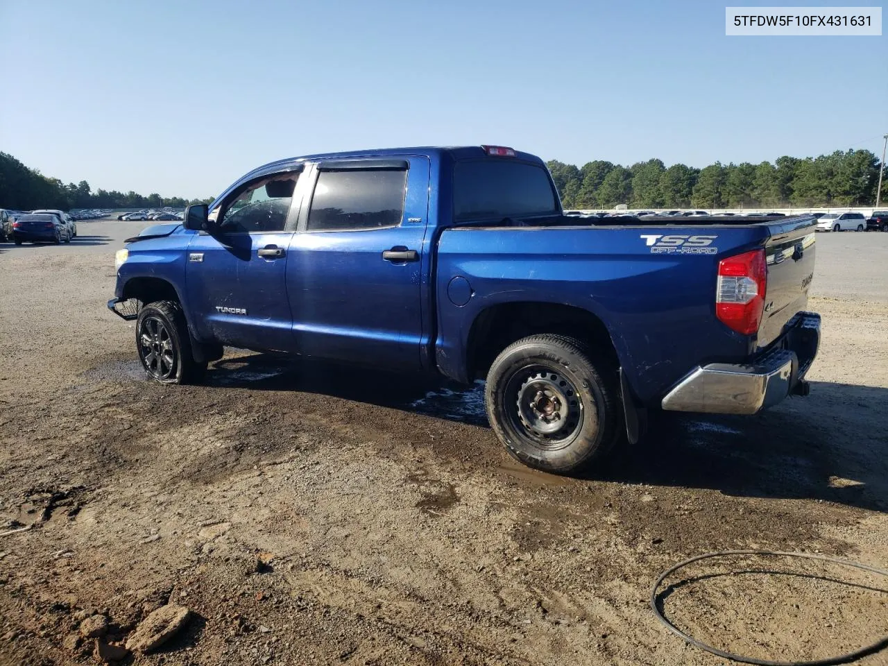 2015 Toyota Tundra Crewmax Sr5 VIN: 5TFDW5F10FX431631 Lot: 73697094