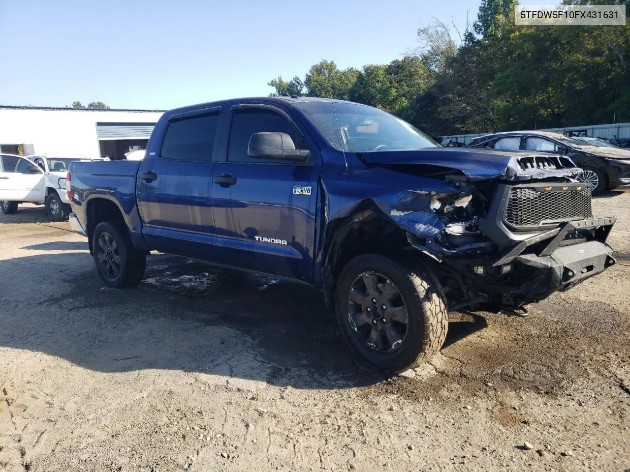 2015 Toyota Tundra Crewmax Sr5 VIN: 5TFDW5F10FX431631 Lot: 73697094