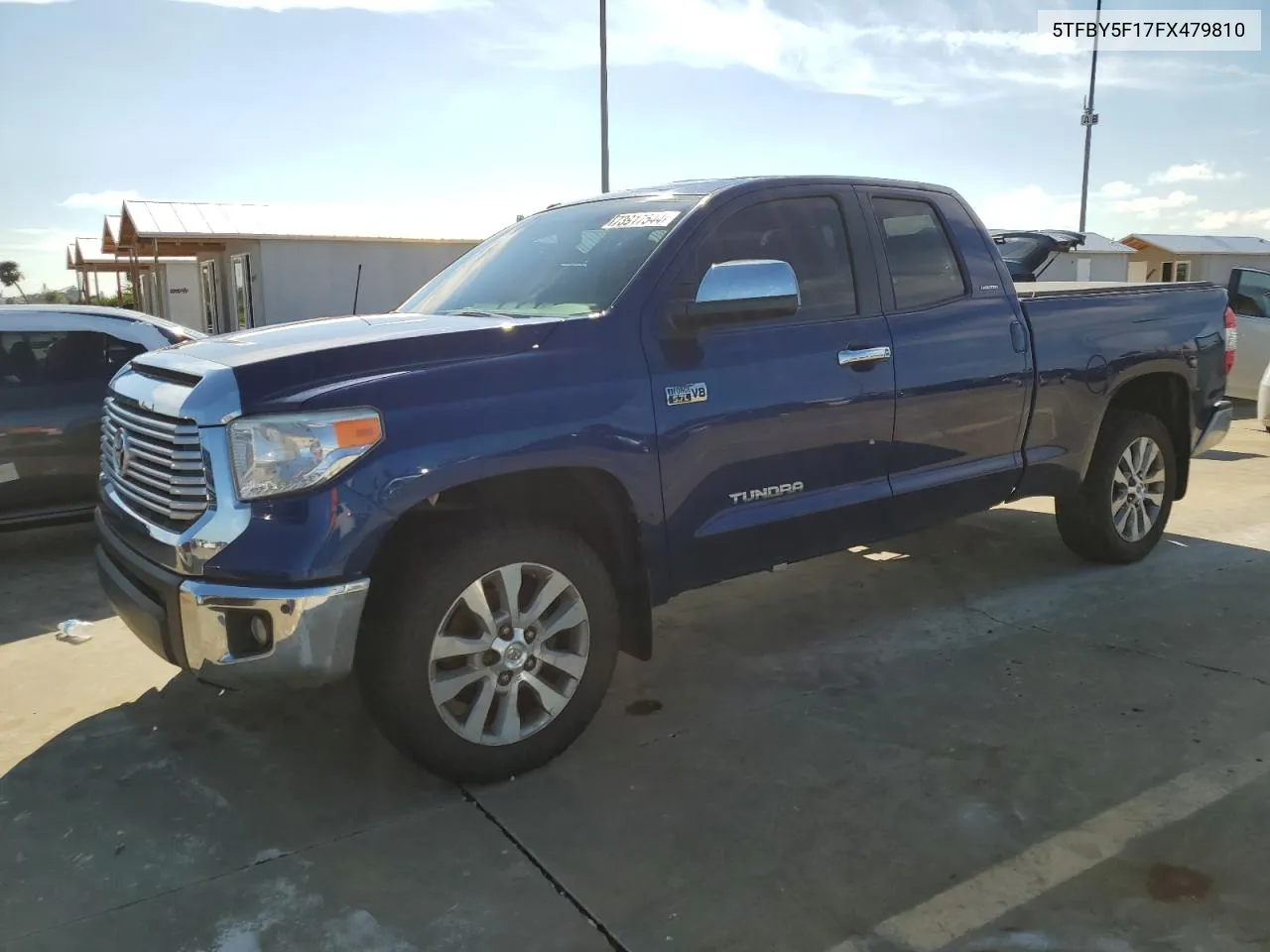 5TFBY5F17FX479810 2015 Toyota Tundra Double Cab Limited