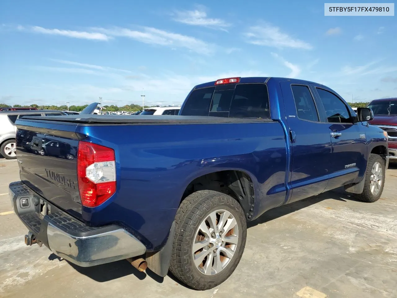 2015 Toyota Tundra Double Cab Limited VIN: 5TFBY5F17FX479810 Lot: 73917544