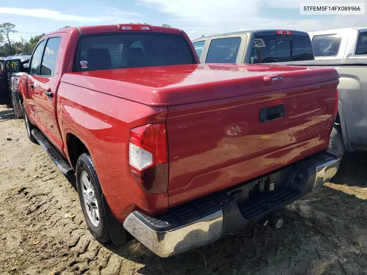 5TFEM5F14FX089966 2015 Toyota Tundra Crewmax Sr5