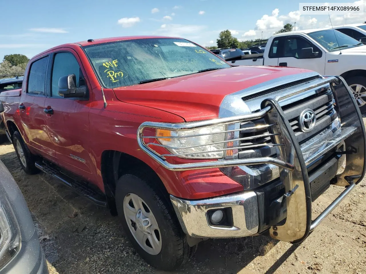 2015 Toyota Tundra Crewmax Sr5 VIN: 5TFEM5F14FX089966 Lot: 74011894