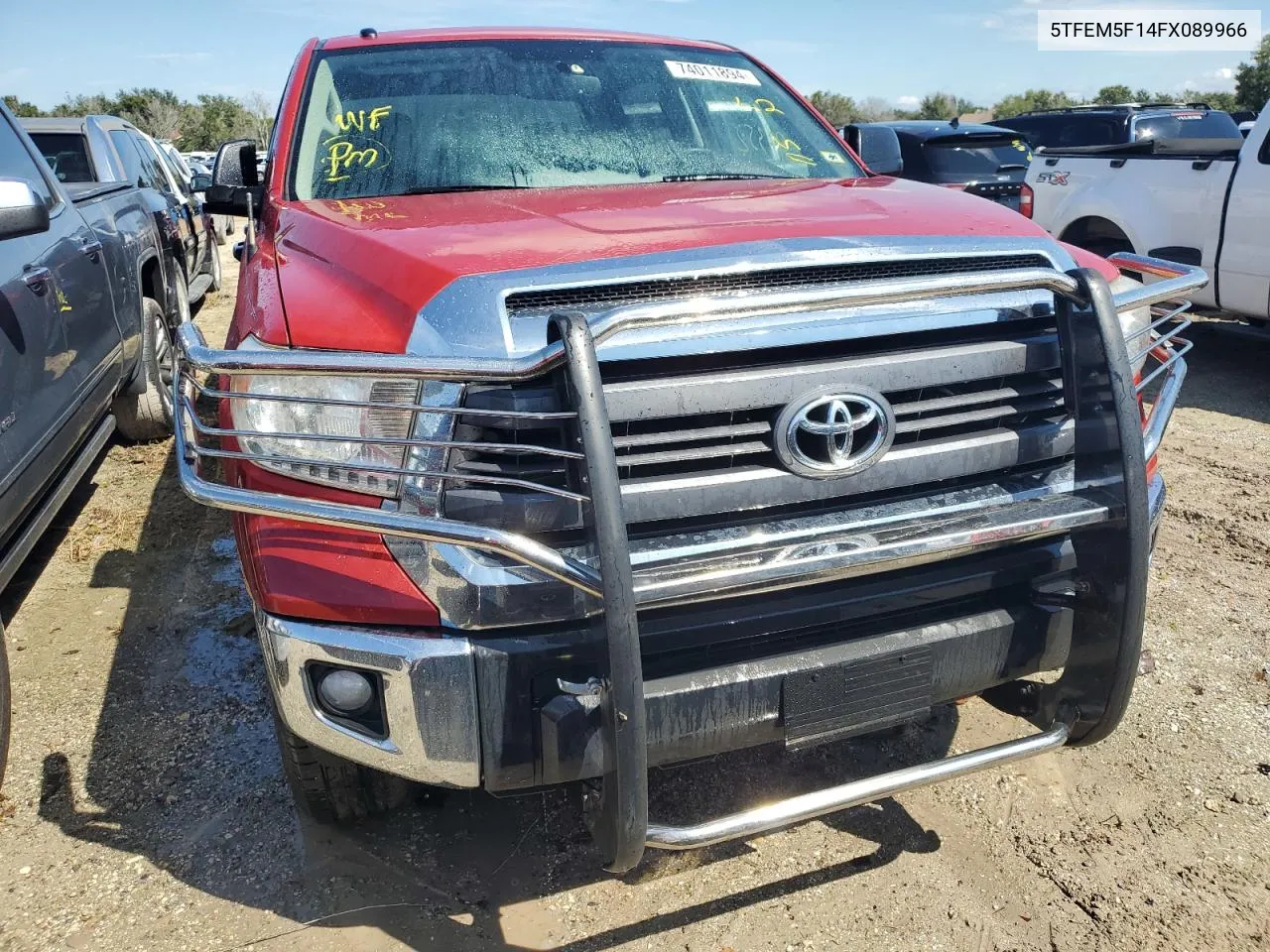 5TFEM5F14FX089966 2015 Toyota Tundra Crewmax Sr5