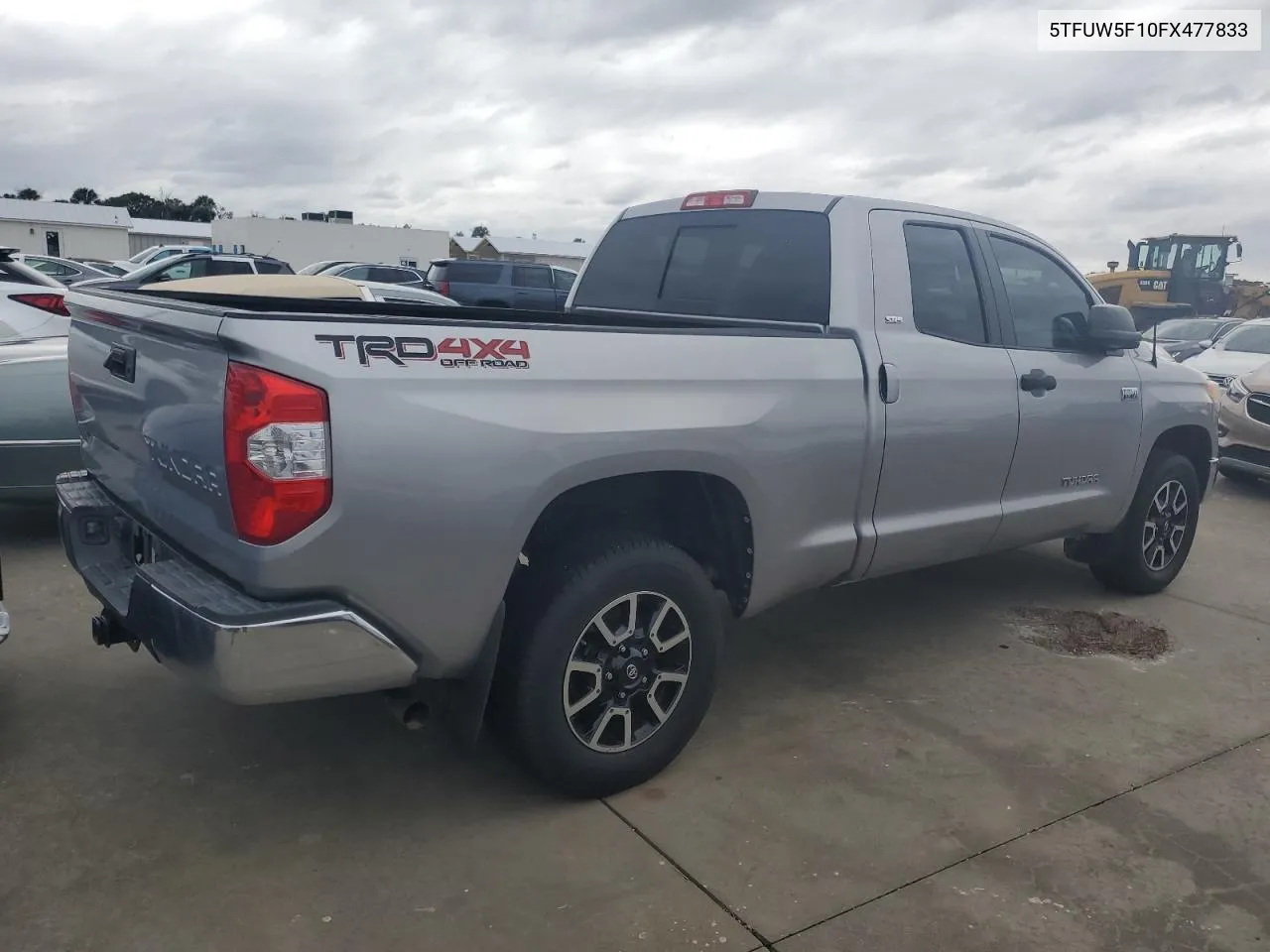 2015 Toyota Tundra Double Cab Sr VIN: 5TFUW5F10FX477833 Lot: 74057564