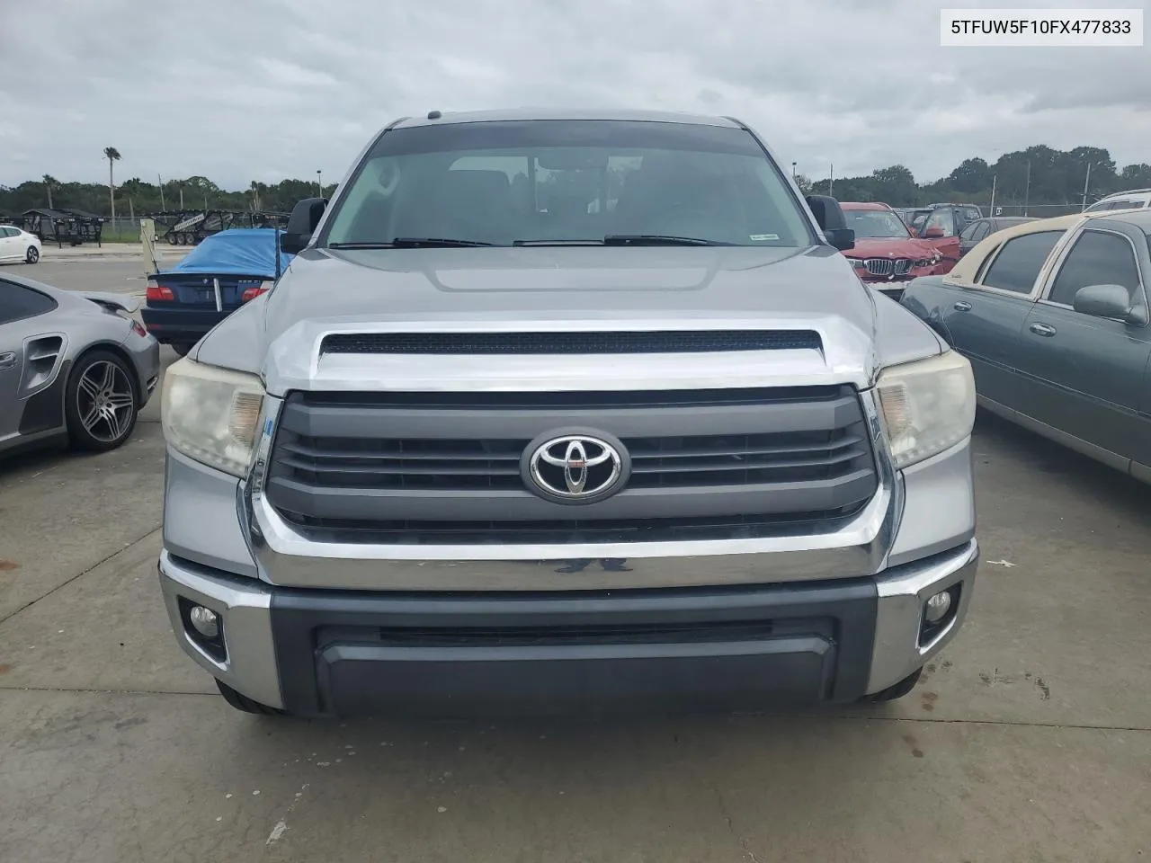 5TFUW5F10FX477833 2015 Toyota Tundra Double Cab Sr