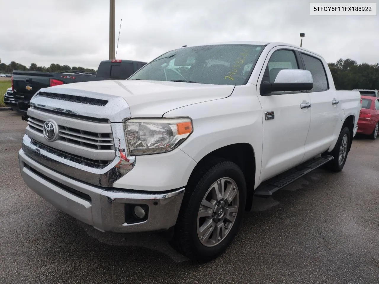 2015 Toyota Tundra Crewmax 1794 VIN: 5TFGY5F11FX188922 Lot: 74235564