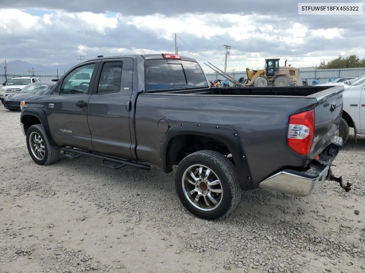 5TFUW5F18FX455322 2015 Toyota Tundra Double Cab Sr