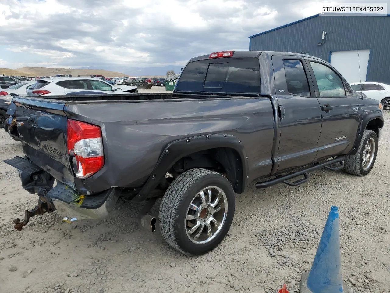 2015 Toyota Tundra Double Cab Sr VIN: 5TFUW5F18FX455322 Lot: 74721394