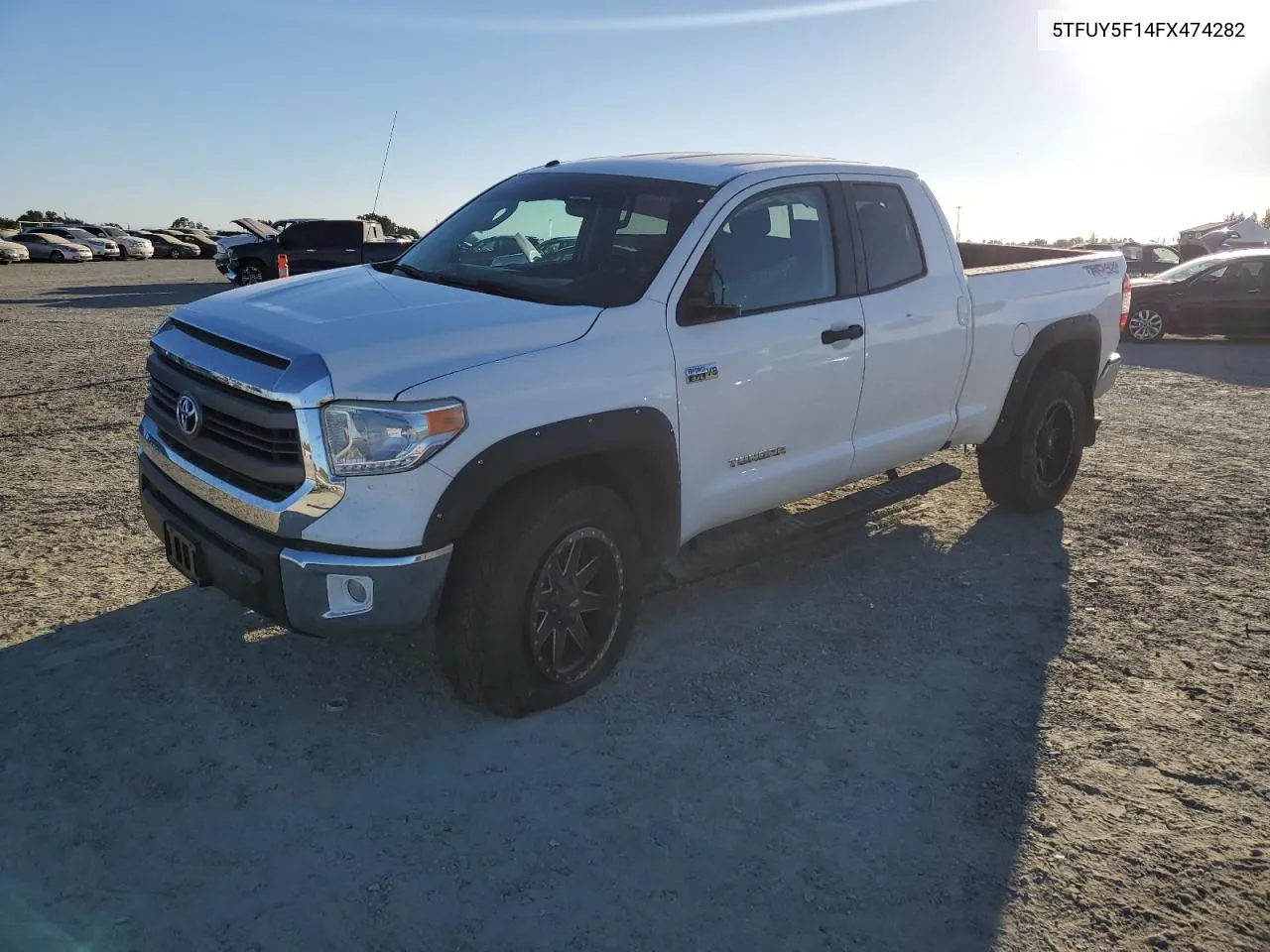 2015 Toyota Tundra Double Cab Sr VIN: 5TFUY5F14FX474282 Lot: 74935174