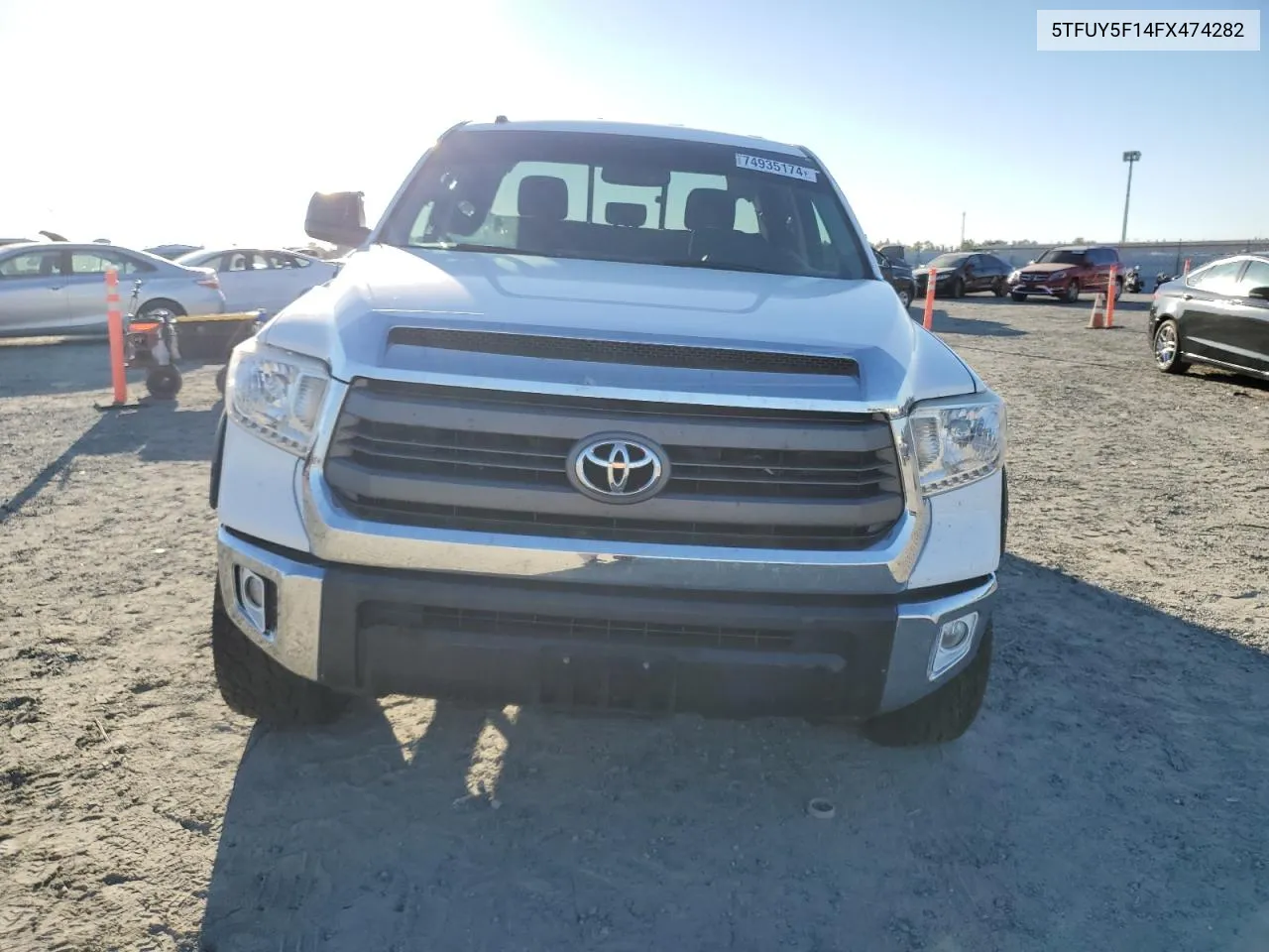 5TFUY5F14FX474282 2015 Toyota Tundra Double Cab Sr