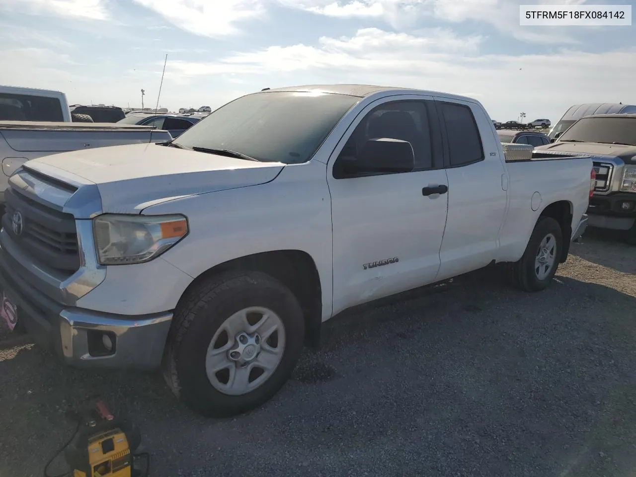 5TFRM5F18FX084142 2015 Toyota Tundra Double Cab Sr