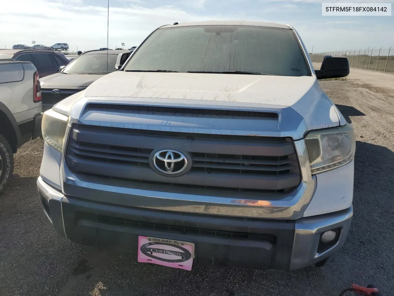 2015 Toyota Tundra Double Cab Sr VIN: 5TFRM5F18FX084142 Lot: 75126714